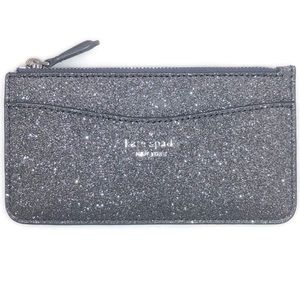 Gorgeous sparkly Kate Spade flat wallet